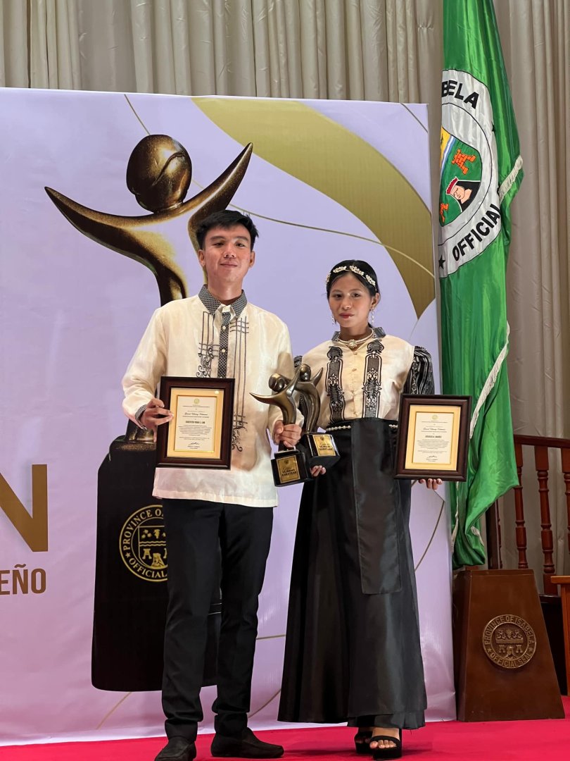 Dalawang mag-aaral ng ISU-Ilagan, wagi bilang mahuhusay na kabataan ng Isabela