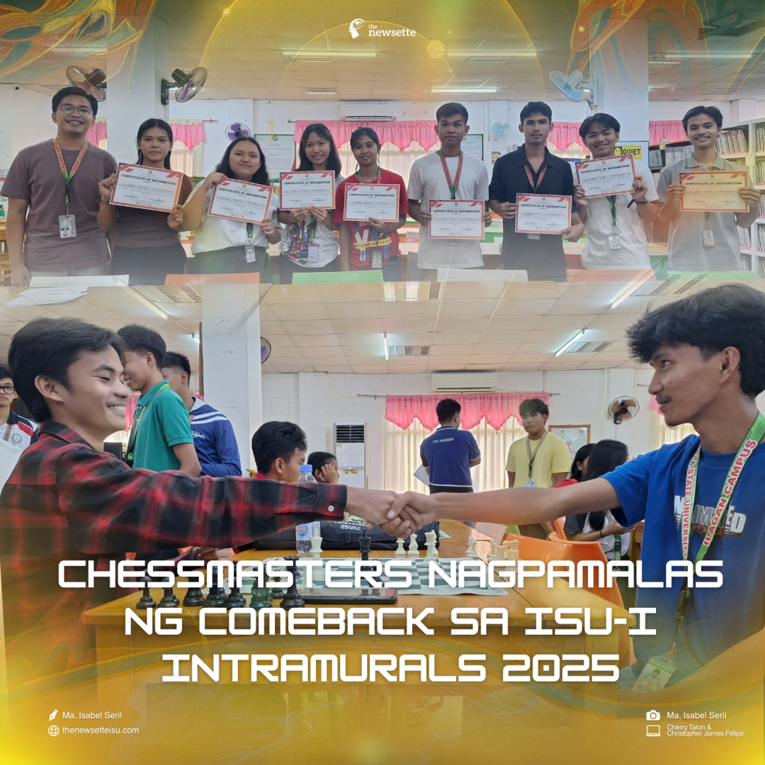 Chessmasters Nagpamalas ng Comeback sa ISU-I Intramurals 2025
